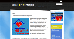 Desktop Screenshot of casadelvolontariato.it